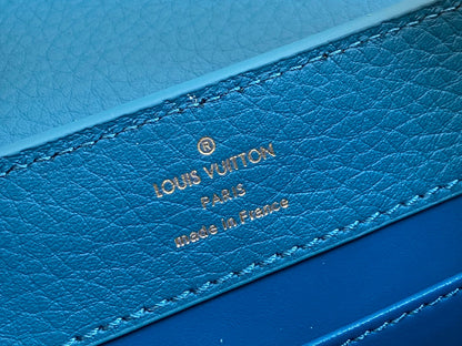 QUINCAILLERIE CAPUCINES MINI 21 BLEU TAURILLON OR