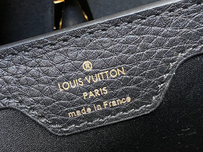 CAPUCINES BB 27 NEGRO TAURILLON HARDWARE DORADO
