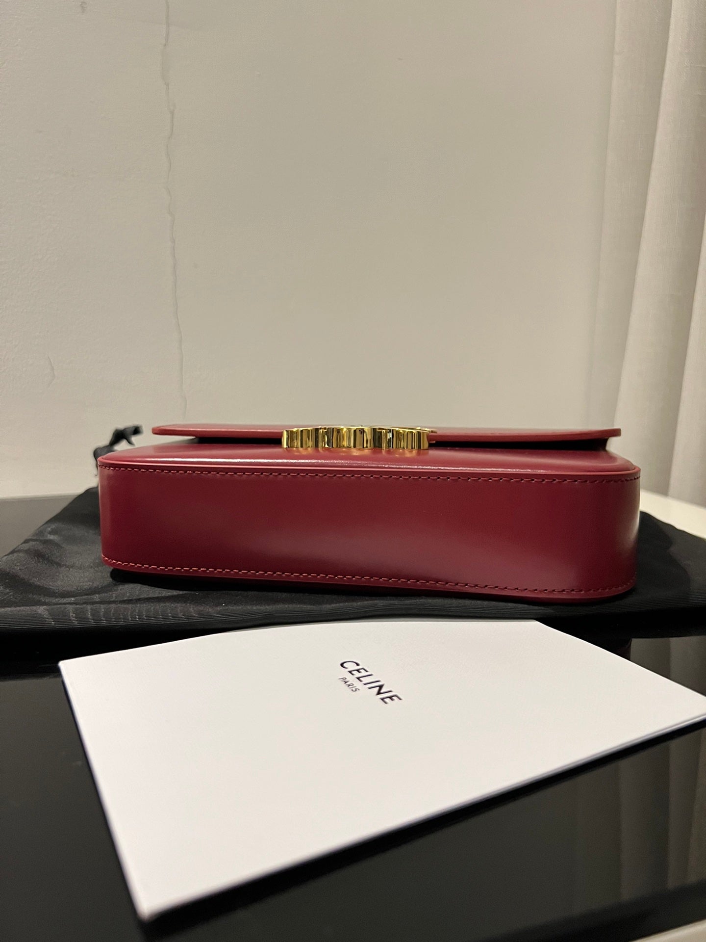 CLASSIC TRIOMPHE 20 PIEL DE BECERRO ROJA
