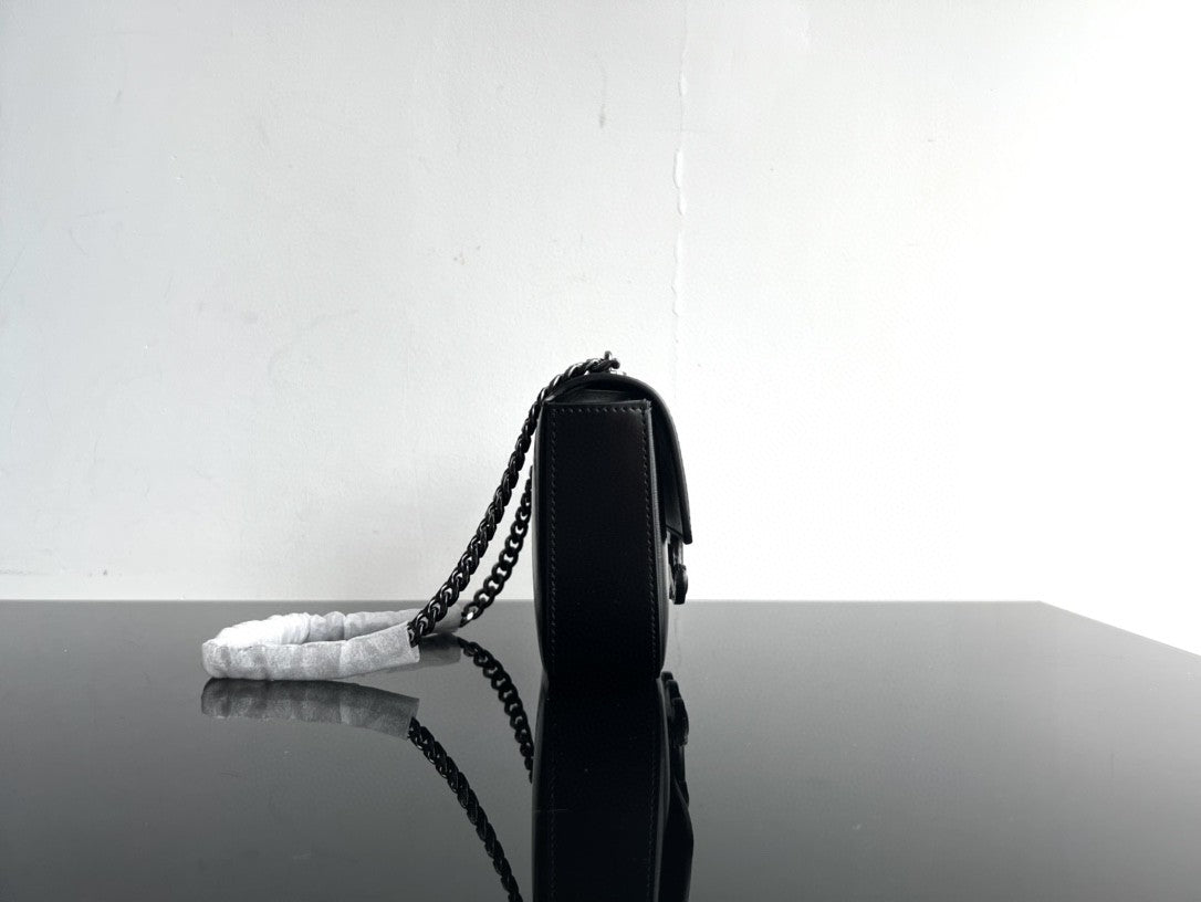 CUIR TRIOMPHE 20 PIEL DE BECERRO TODO NEGRO