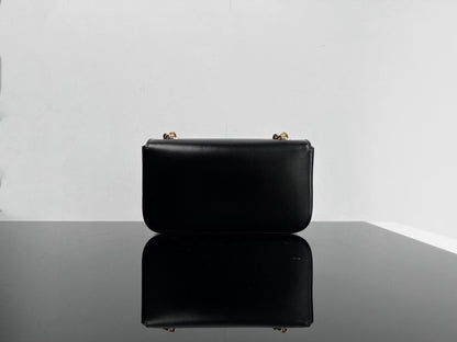 CUIR TRIOMPHE 20 PIEL DE BECERRO NEGRA HIERRO DORADO