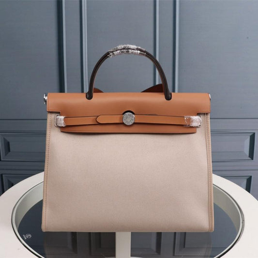 HM HERBAG ZIP 31 LONA ALBARICOQUE Y COBRE