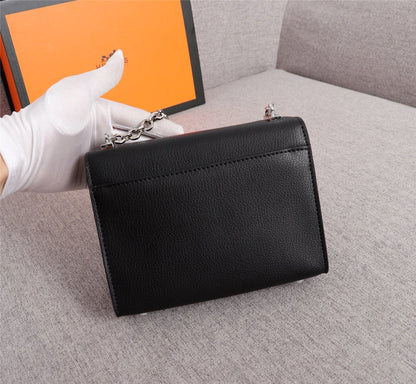 BOLSO MINI HM VERROU 17 PIEL DE BECERRO NEGRA