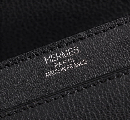 BOLSO MINI HM VERROU 17 PIEL DE BECERRO NEGRA