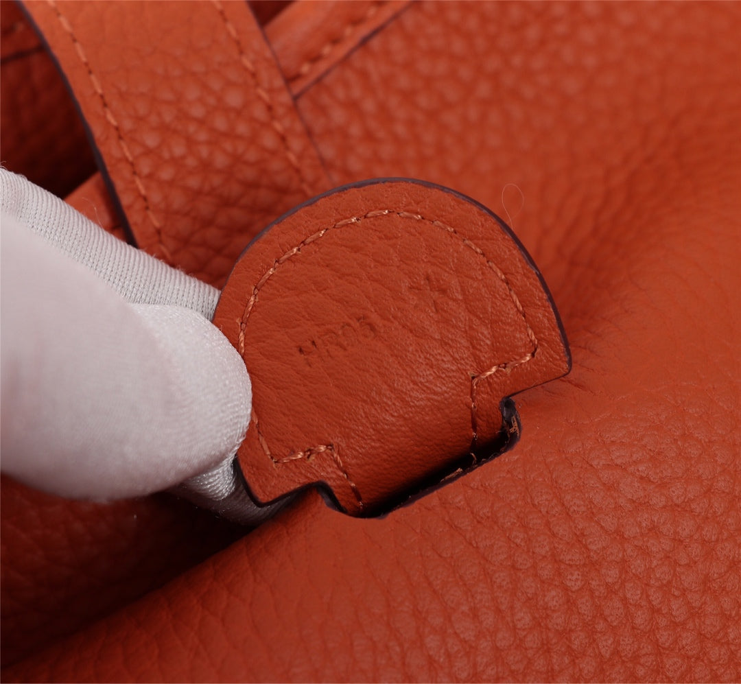 BOLSO HM EVELYNE 28 ROJO NARANJA TOGO