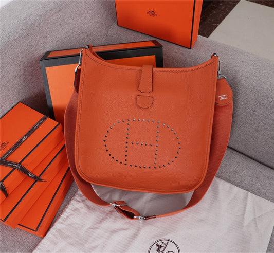 BOLSO HM EVELYNE 28 ROJO NARANJA TOGO