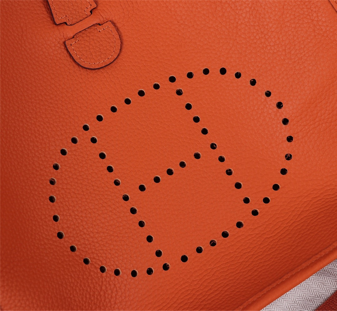 BOLSO HM EVELYNE 28 ROJO NARANJA TOGO