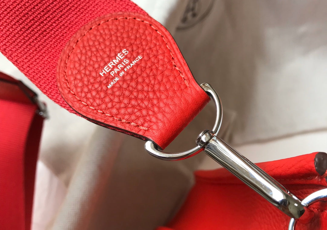Evelyne 29cm Togo Rojo Shw