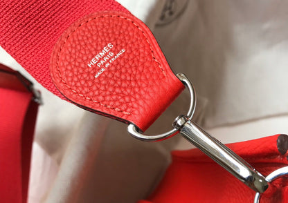 Evelyne 29cm Togo Rojo Shw