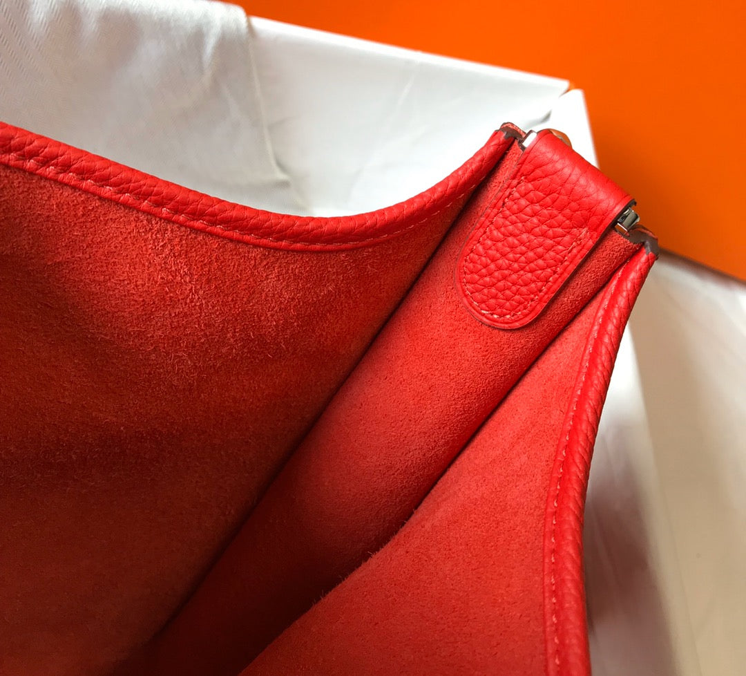 Evelyne 29cm Togo Rojo Shw