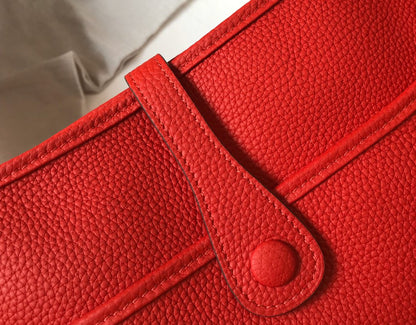 Evelyne 29cm Togo Rojo Shw