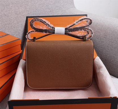 BOLSAS HM CONSTANCE 19 HERRAMIENTAS EPSOM DORADAS ROJAS