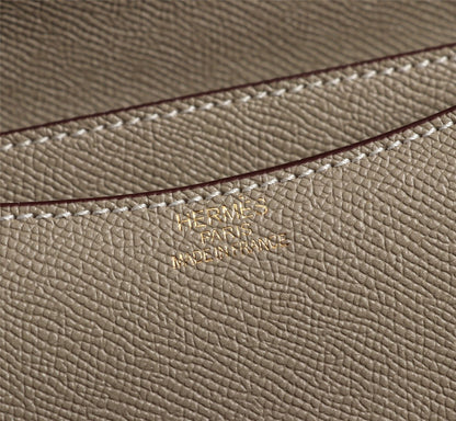 BOLSAS HM CONSTANCE 19 HERRAJES EPSOM DORADOS CAQUI