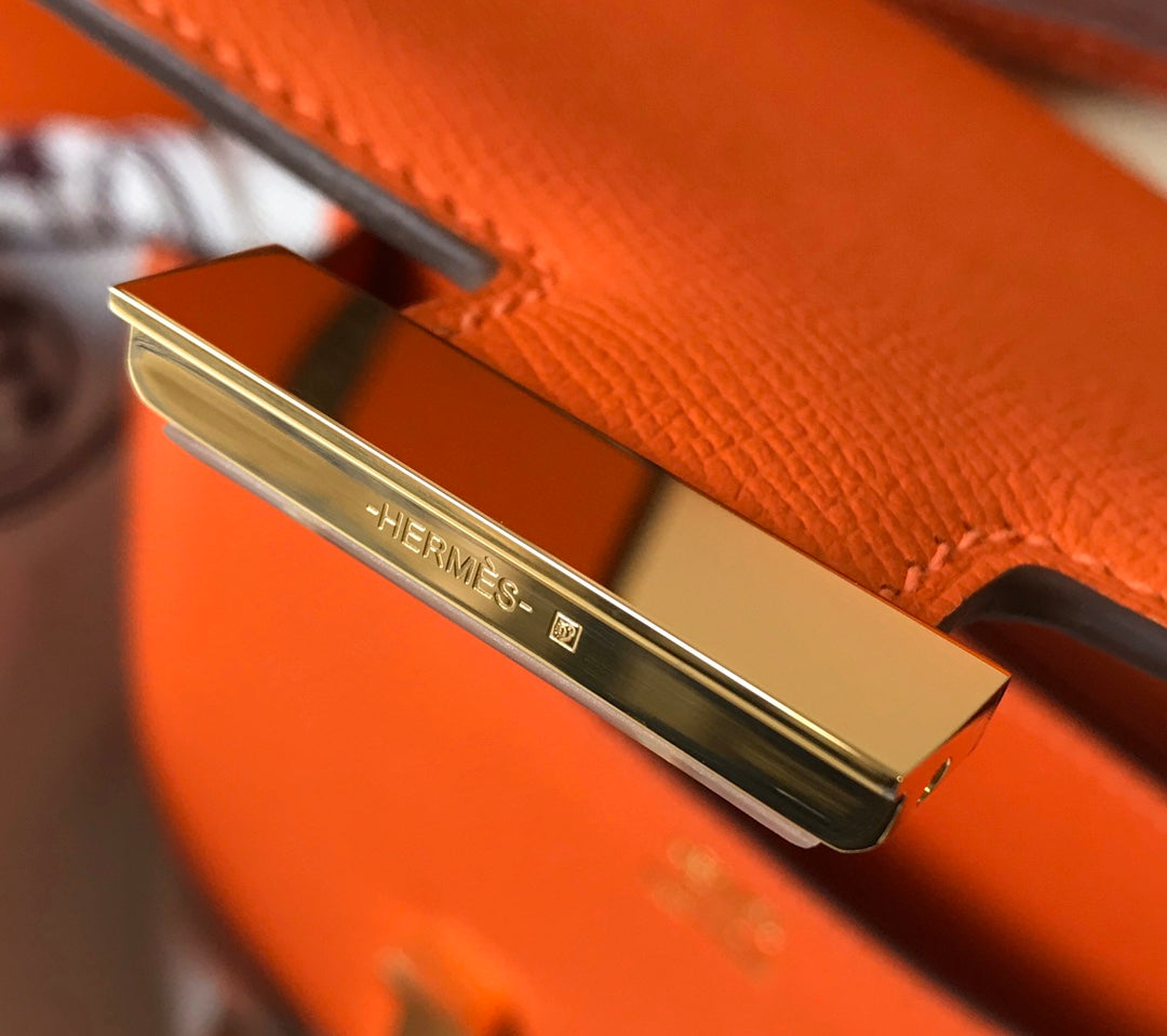 CONSTANCE 18 NARANJA EPSOM GOLD HARDWARE