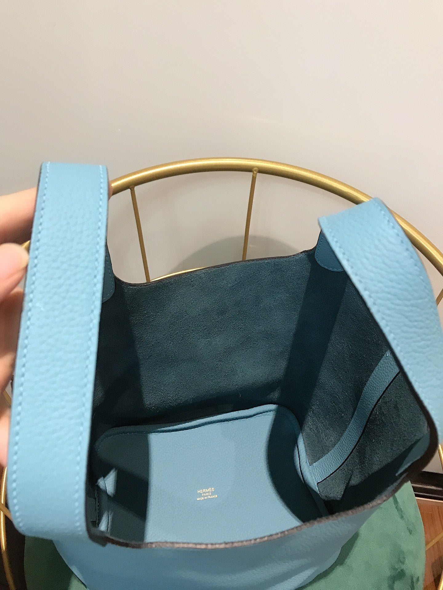 cerradura picotina 18 cielo azul togo ghw