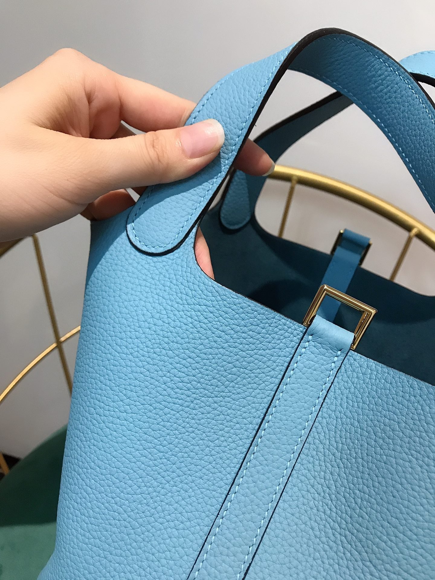 cerradura picotina 18 cielo azul togo ghw