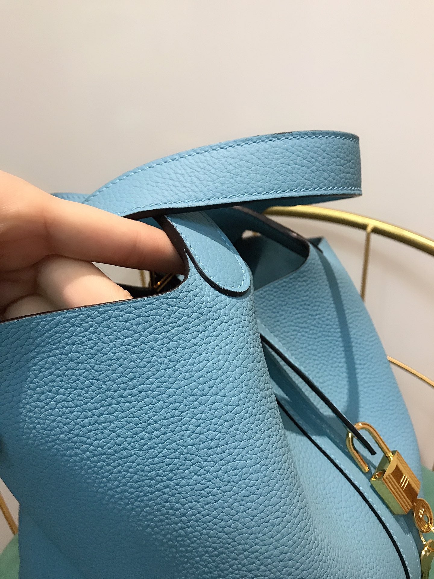 cerradura picotina 18 cielo azul togo ghw