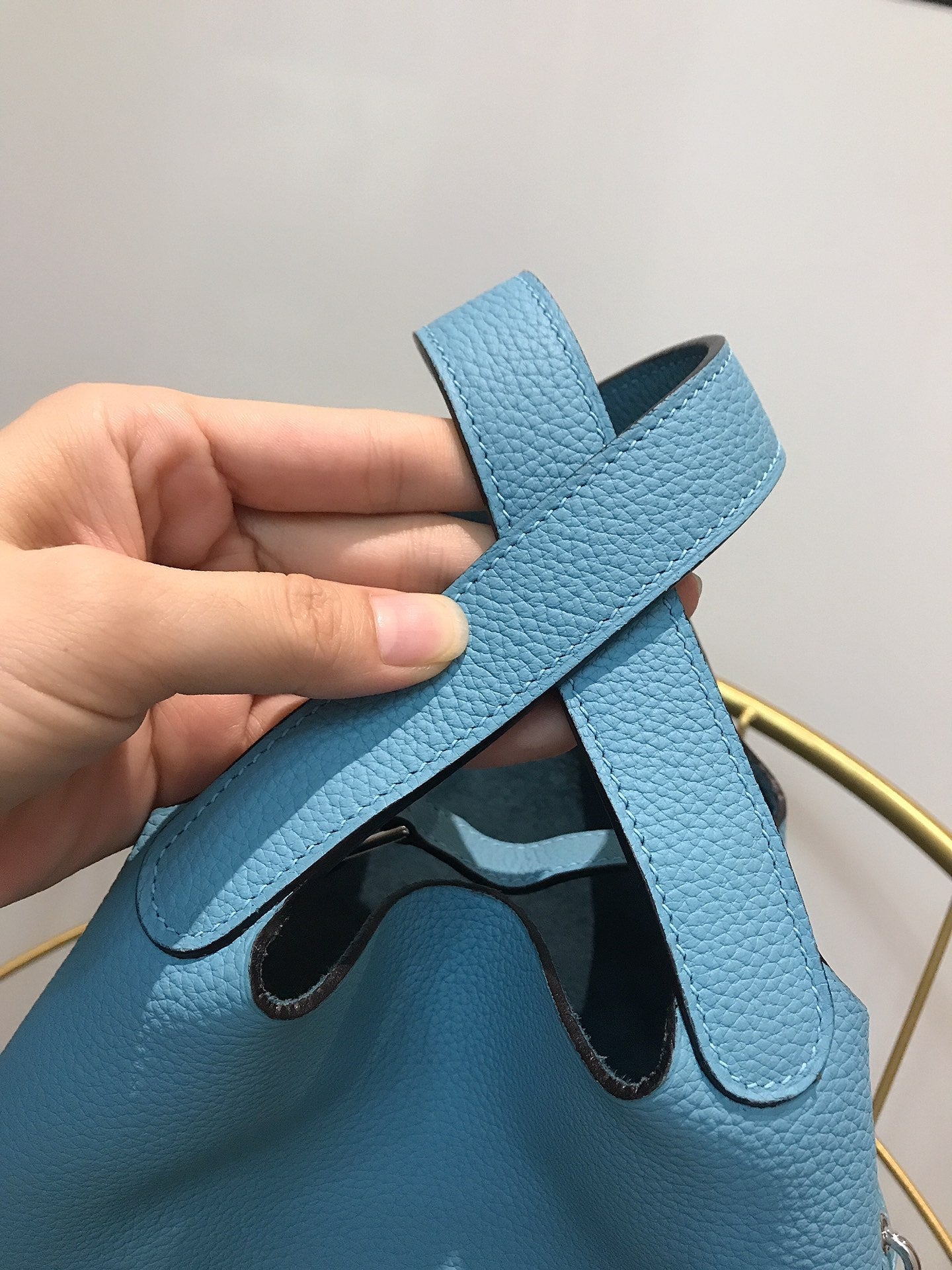 Cerradura picotin 18 cielo azul togo shw