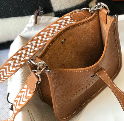 Mini Evelyne 18cm Bronceado Togo Shw