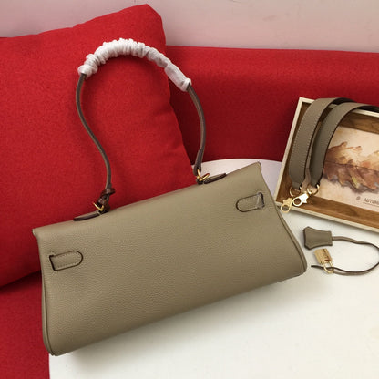 BOLSO DE HOMBRO HM 35 ARENA TOGO HARDWARE DORADO