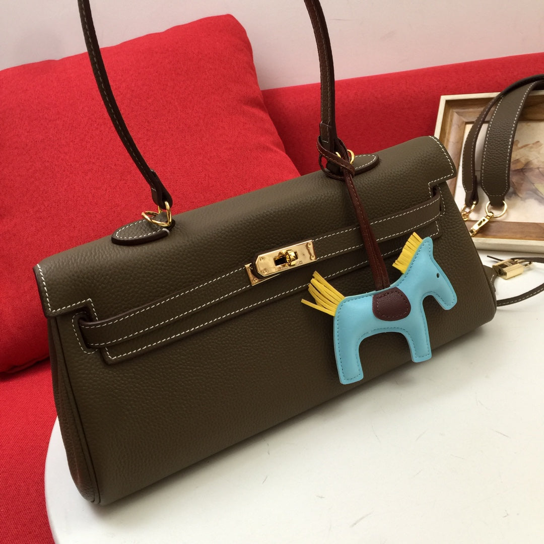 BOLSO DE HOMBRO HM 35 CEDAR TOGO HARDWARE DORADO