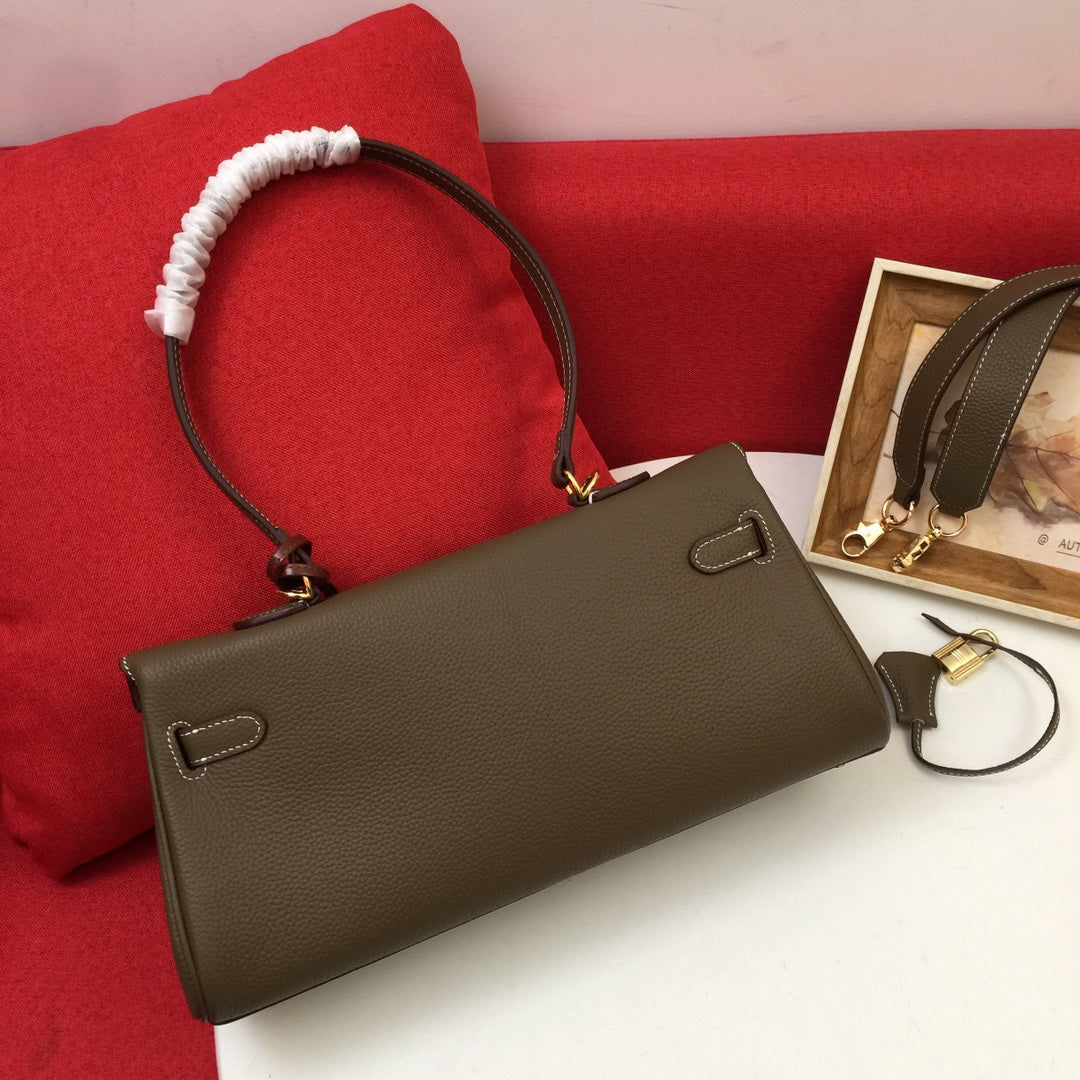 BOLSO DE HOMBRO HM 35 CEDAR TOGO HARDWARE DORADO