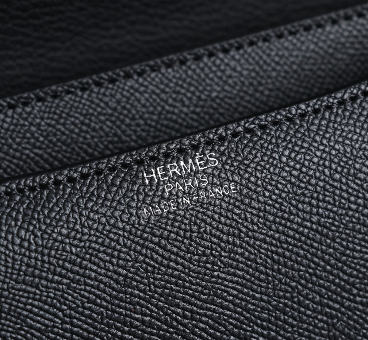 BOLSAS HM CONSTANCE 22 NEGRO EPSOM HERRAJES PLATEADOS