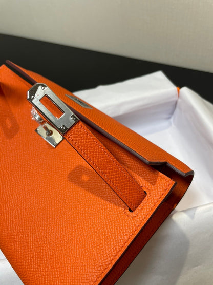 Kelly WOC 20.5 naranja Epsom herrajes plateados