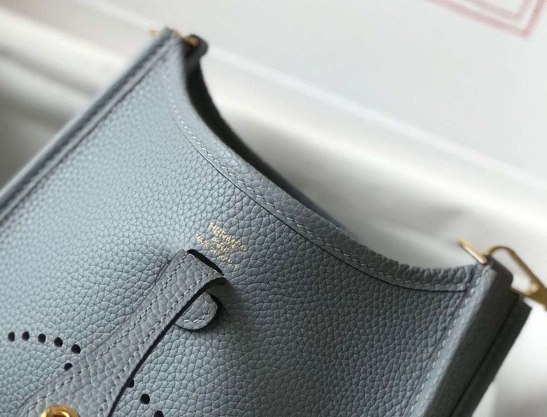 Mini Evelyne 18cm Gris Togo Ghw