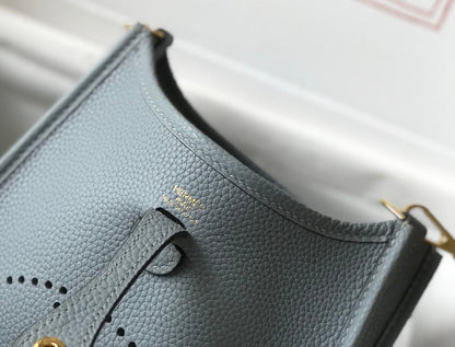 Mini Evelyne 18cm Gris Togo Ghw