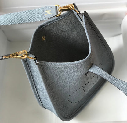Mini Evelyne 18cm Gris Togo Ghw