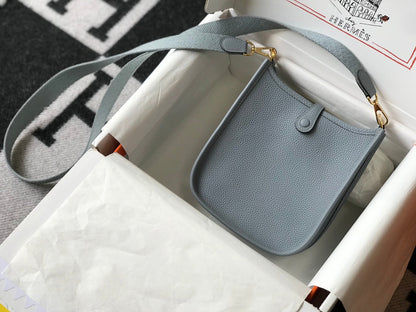 Mini Evelyne 18cm Gris Togo Ghw