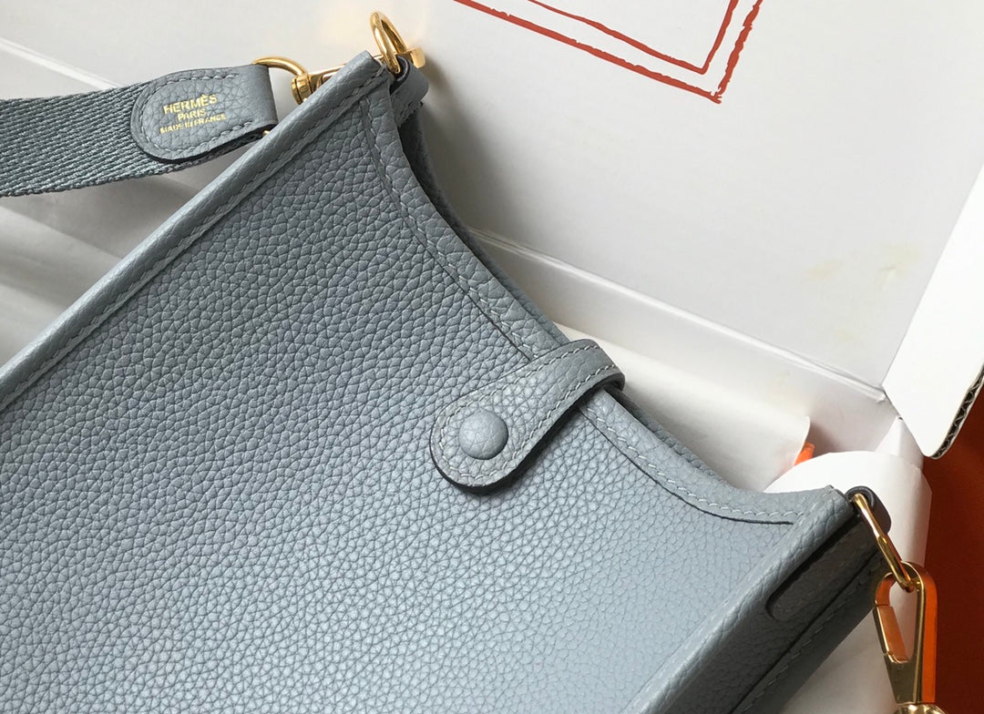 Mini Evelyne 18cm Gris Togo Ghw