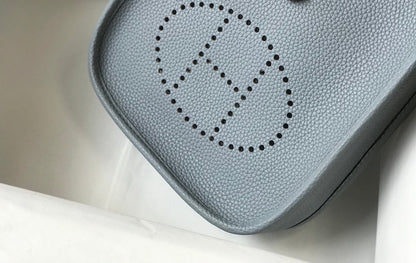 Mini Evelyne 18cm Gris Togo Ghw
