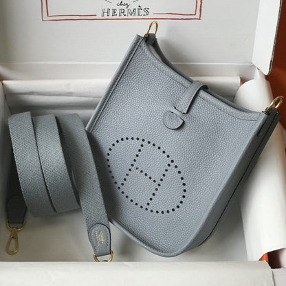 Mini Evelyne 18cm Gris Togo Ghw