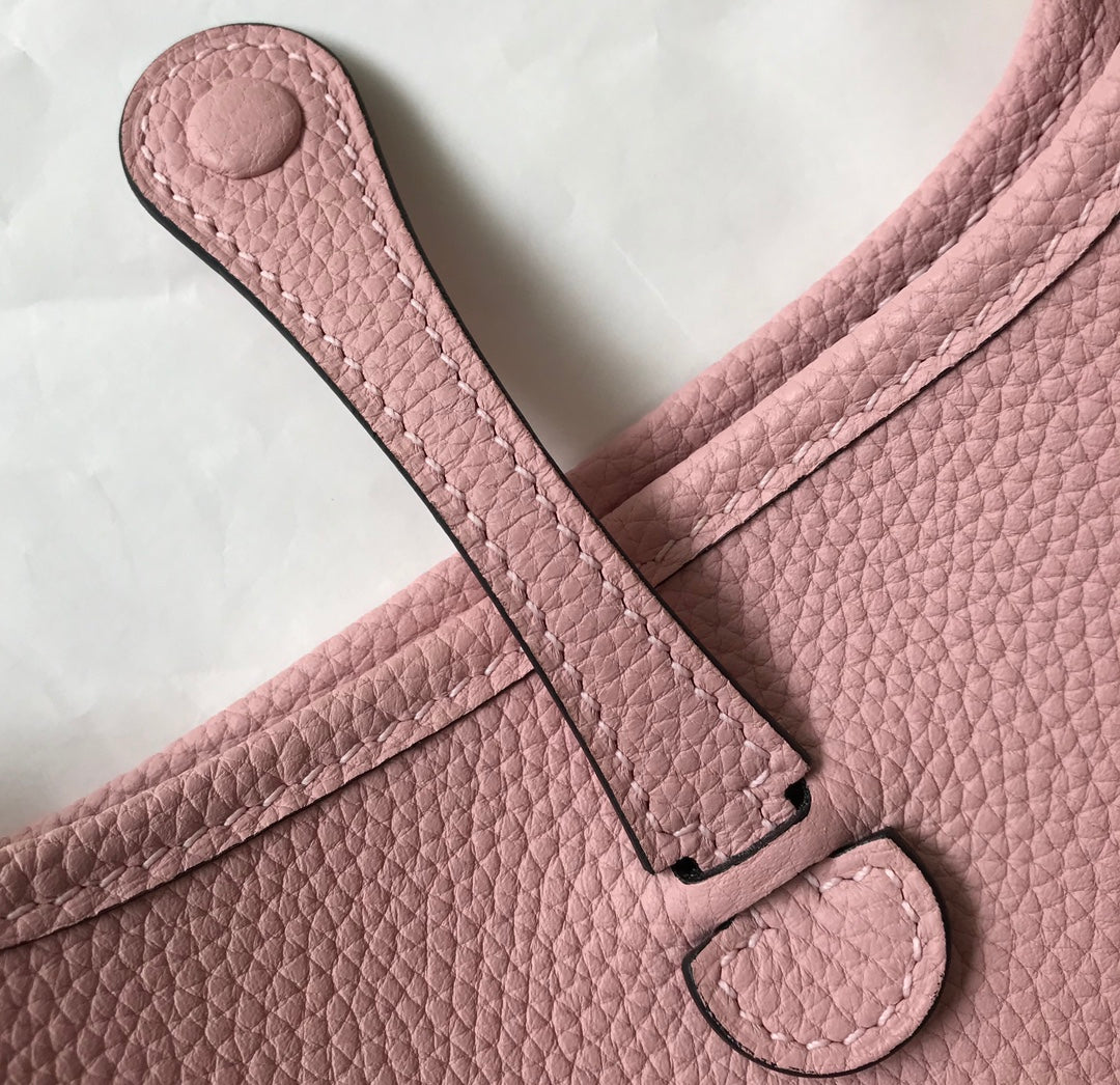 Mini Evelyne 18cm Rosa Togo Ghw