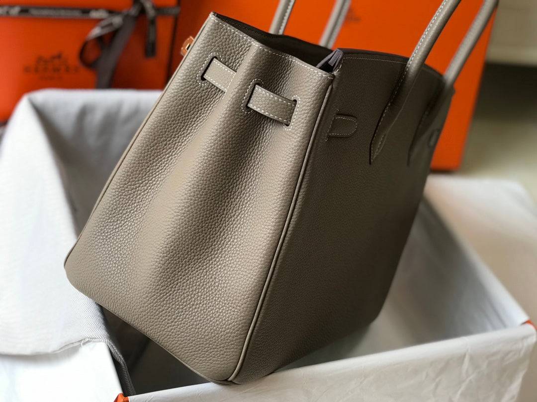 HM BIRKIN 35CM PIEL TOGO MARRÓN HERRAJES DORADOS