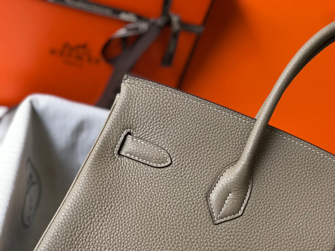 HM BIRKIN 35CM PIEL TOGO MARRÓN HERRAJES DORADOS