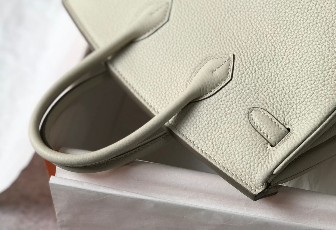 BOLSO HM BIRKIN 35 CM MARFIL TOGO HARDWARE DORADO