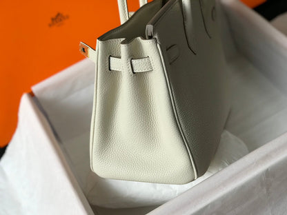 BOLSO HM BIRKIN 35 CM MARFIL TOGO HARDWARE DORADO