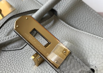 BOLSO HM BIRKIN 35 CM CREMA TOGO HARDWARE DORADO
