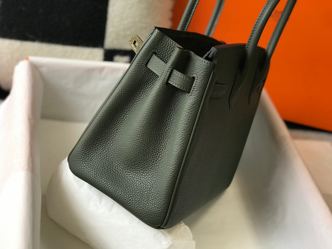 HM BIRKIN 35CM PIEL TOGO DE PINO CON HERRAJES DORADOS