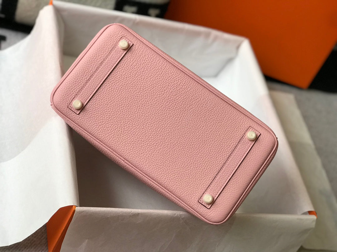 HM BIRKIN 35CM PIEL TOGO ROSA HERRAJES DORADOS