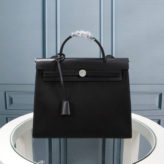 HM HERBAG ZIP 31 LONA NEGRA