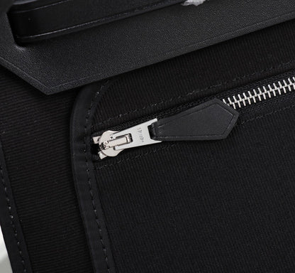HM HERBAG ZIP 31 LONA NEGRA
