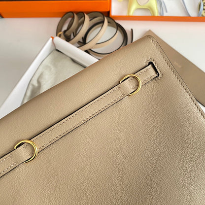 Kelly Danse II 22 cm Beige Evercolor Cuero Ghw