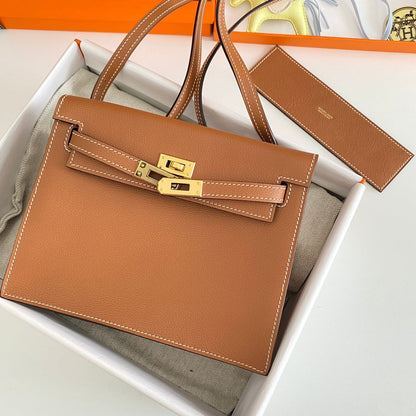 Kelly Danse II 22cm Cuero Evercolor Bronceado Ghw