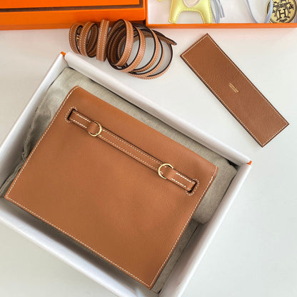 Kelly Danse II 22cm Cuero Evercolor Bronceado Ghw