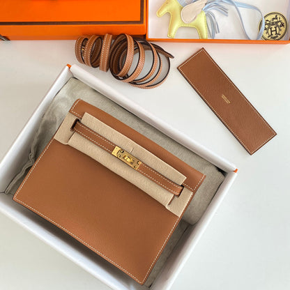 Kelly Danse II 22cm Cuero Evercolor Bronceado Ghw
