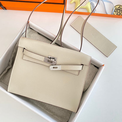 Kelly Danse II 22cm Blanco Evercolor Cuero Shw